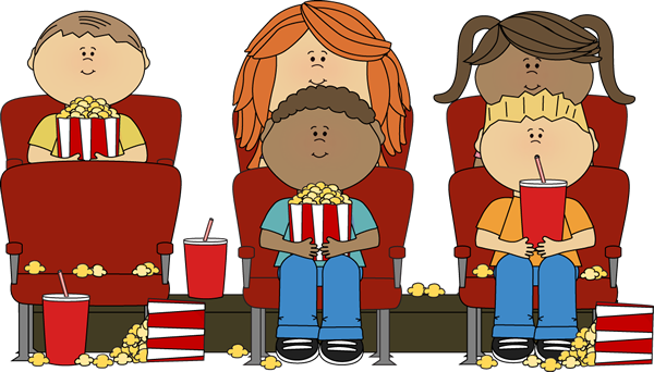 Kids Watching Movie In Theater-Kids Watching Movie in Theater-4