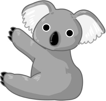 Koala Clip Art-Koala Clip Art-12