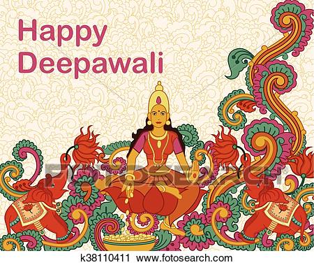 Lakshmi Clipart
