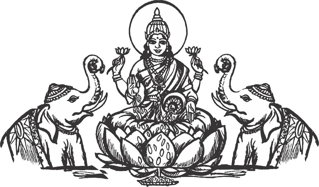 Laxmi Devi Clipart 5-laxmi devi clipart 5-18