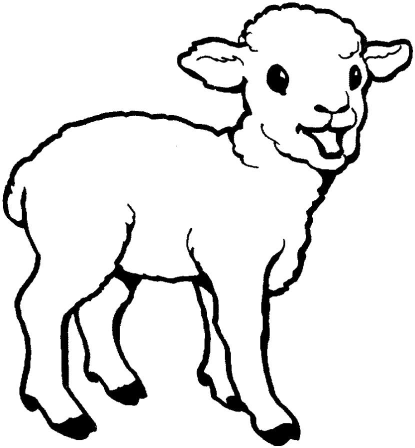 Lamb Clipart 2-Lamb clipart 2-4