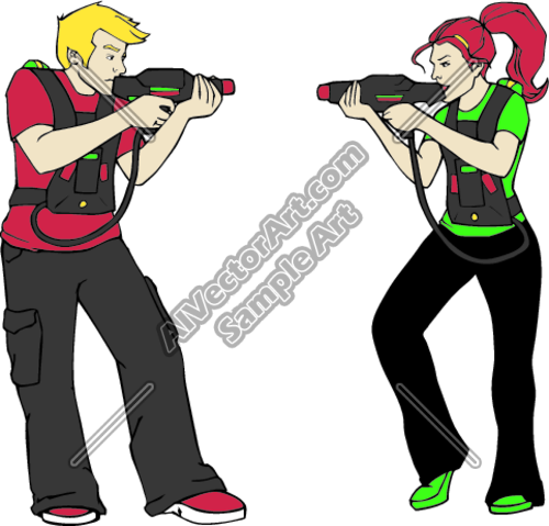Laser Tag Clipart #1-Laser Tag Clipart #1-6