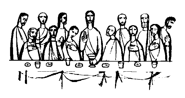 Last Supper Coloring Page Of Jesus Chris-Last Supper Coloring Page Of Jesus Christ With 12 Apostles Picture For-10