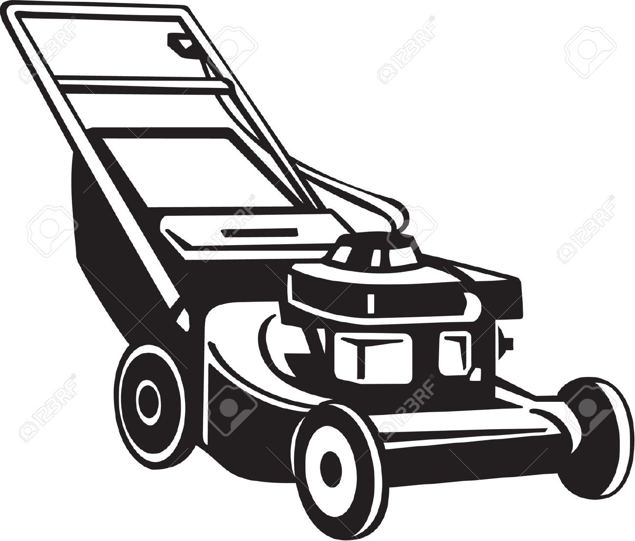 Lawn Mower: Power Lawnmower .-lawn mower: Power Lawnmower .-10