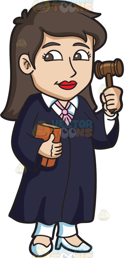 Female Lawyer Clipart 3-female lawyer clipart 3-8