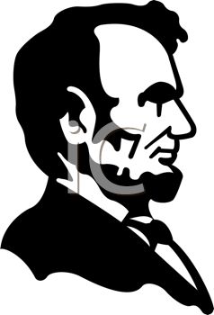 Lincoln Clip Art - Words In Black And Wh-lincoln clip art - words in black and white on shirt-15