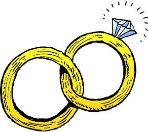 Linked Wedding Rings Clipart-linked wedding rings clipart-3