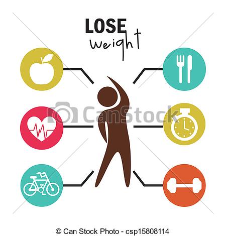 ... Lose Weight Over White Background Ve-... lose weight over white background vector illustration lose weight Clipartby ...-7