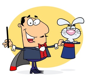 Magician Clipart Image A Magician With A-Magician Clipart Image A Magician With A White Rabbit In His Hat-10