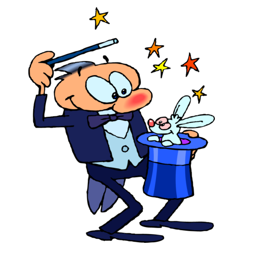 Magician Picking A Rabbit Out Of His Hat-Magician Picking A Rabbit Out Of His Hat-13