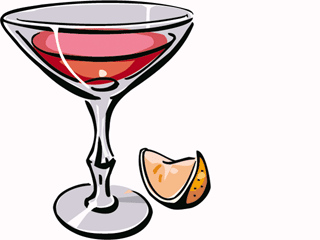 Martini Glass Margarita Cocktail Glass C-Martini glass margarita cocktail glass clipart image-14