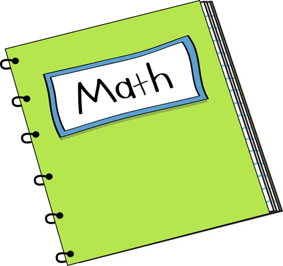 Math Notebook Clip Art - Math Notebook V-Math Notebook Clip Art - Math Notebook Vector Image-4