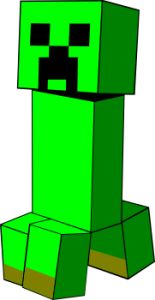 Minecraft Creeper Clipart #1-Minecraft Creeper Clipart #1-12
