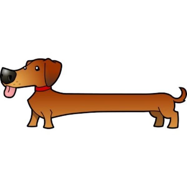 Miniature Dachshund Clip Art-Miniature Dachshund Clip Art-18