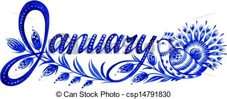 Month Of January Clip Art | Month - Stoc-month of january clip art | month - stock illustration, royalty free illustrations, stock clip art ... | ♦Months Of The Year♦ | Pinterest | Clip art and ...-18