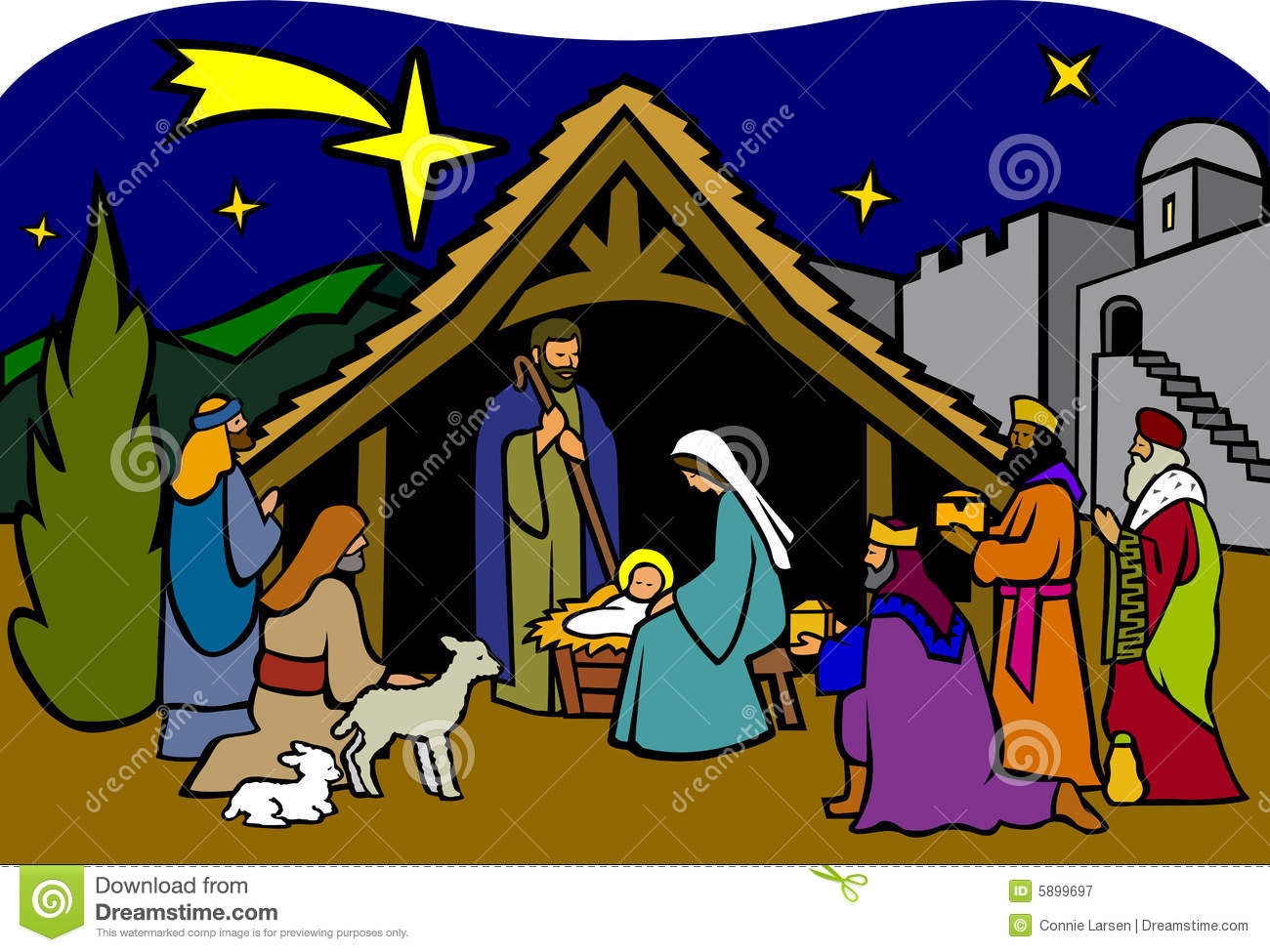 Nativity Scene Clip Art ..-Nativity Scene Clip Art ..-13