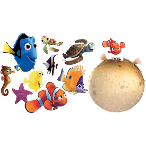 Nemo Characters Clipart Finding Nemo Pol-Nemo Characters Clipart Finding Nemo Polyvore Clipart-7