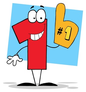 Number 1 Clip Art-Number 1 Clip Art-2