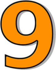 Number 9 Orange-number 9 orange-13