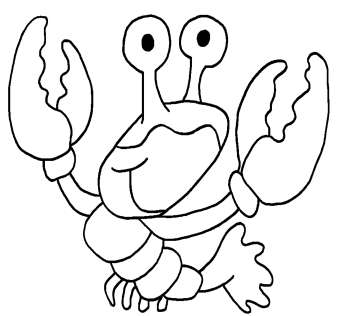 Ocean Animals Clip Art Black And White-ocean animals clip art black and white-3