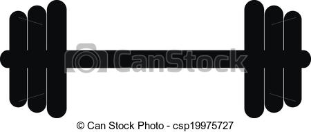 Of Barbell Icon On White Background Csp1-Of Barbell Icon On White Background Csp19975727 Search Clipart-15