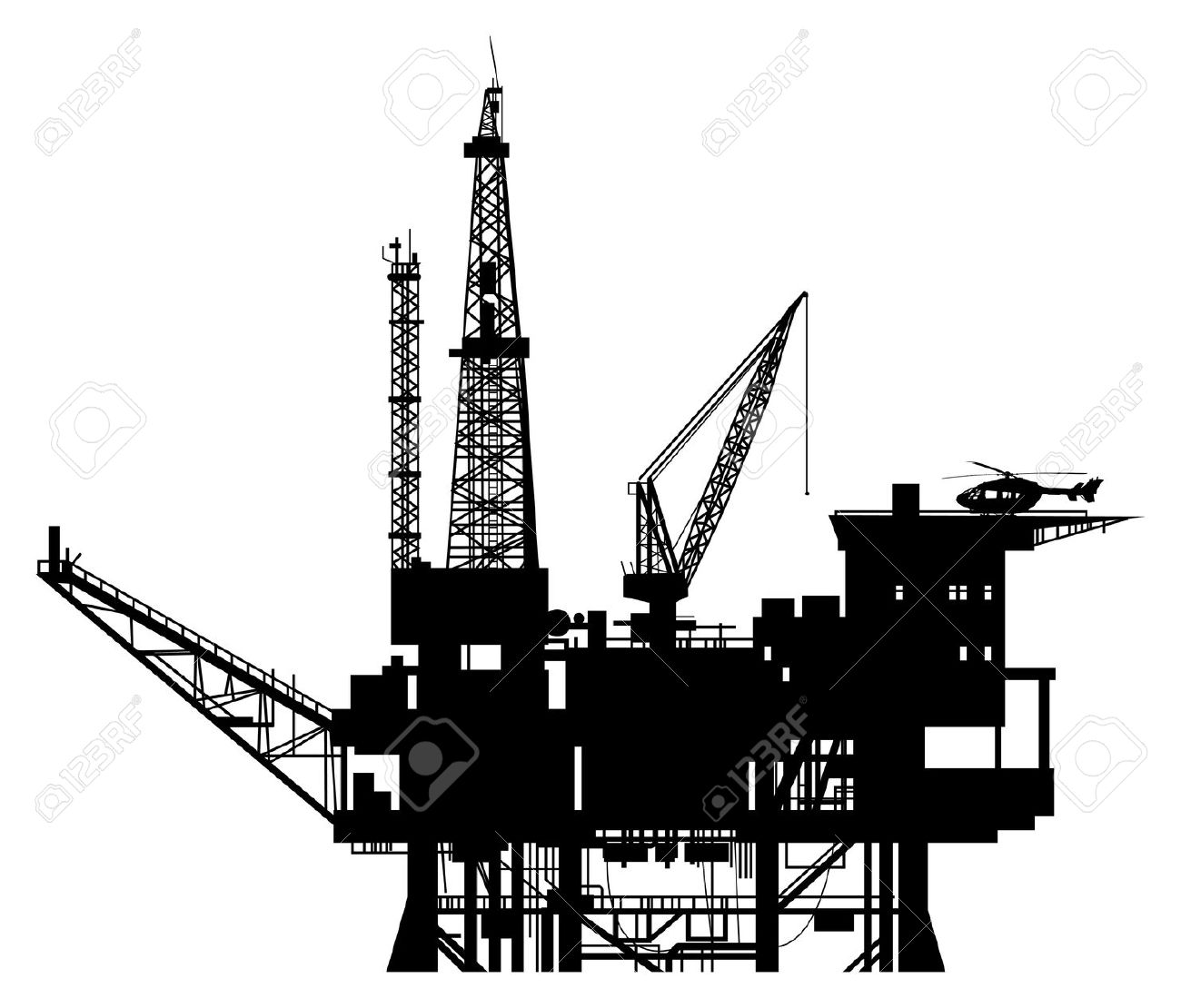 Oil Rig: Oil Drilling Rig .-oil rig: Oil drilling rig .-15