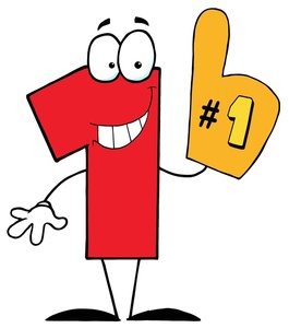 One Number 1 Clip Art-One Number 1 Clip Art-12