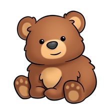 Ou Des Flash Cards More Baby Bear Drawin-Ou Des Flash Cards More Baby Bear Drawing Cute Bears Bear Clipart-11