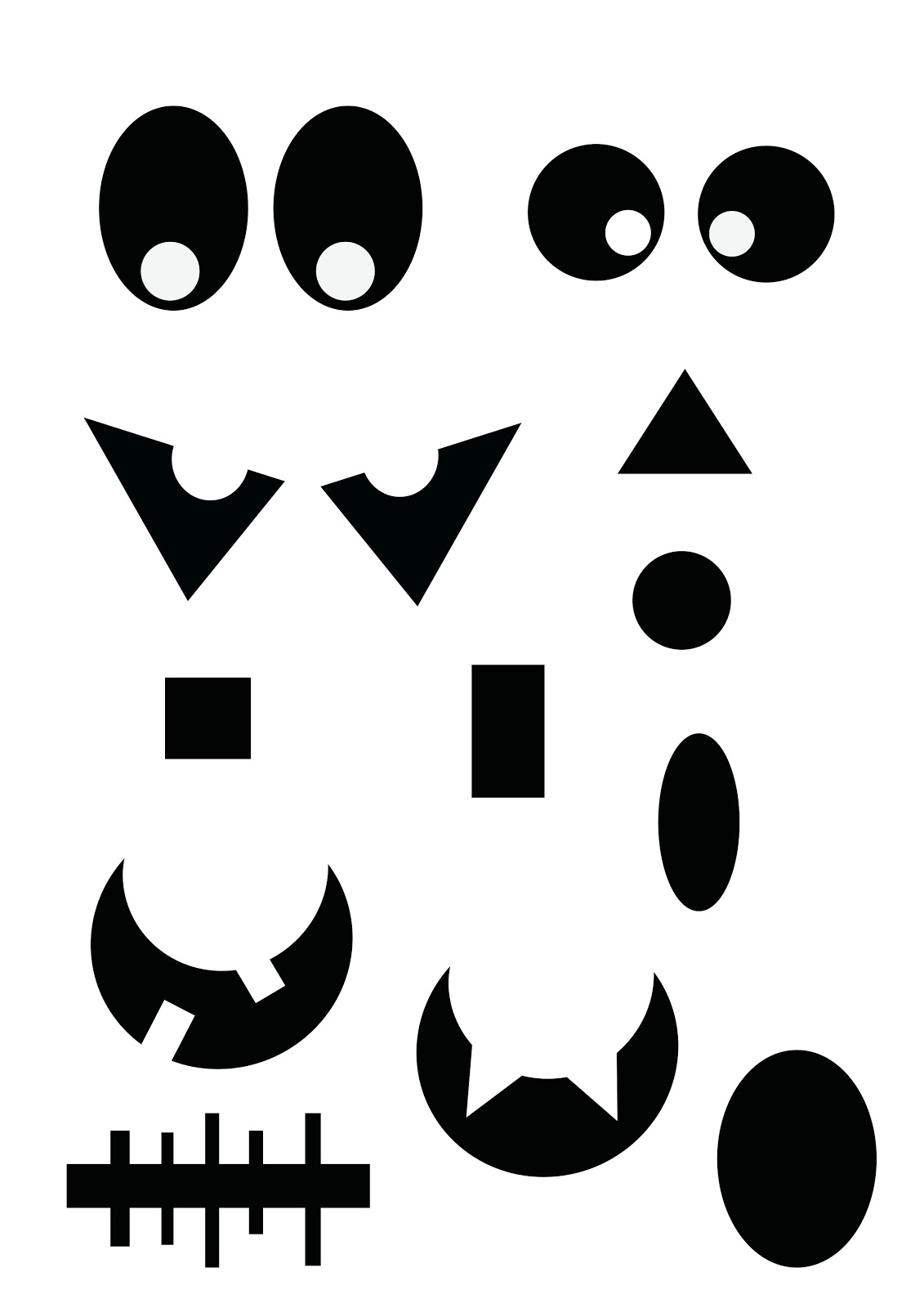 Pumpkin Face Clipart