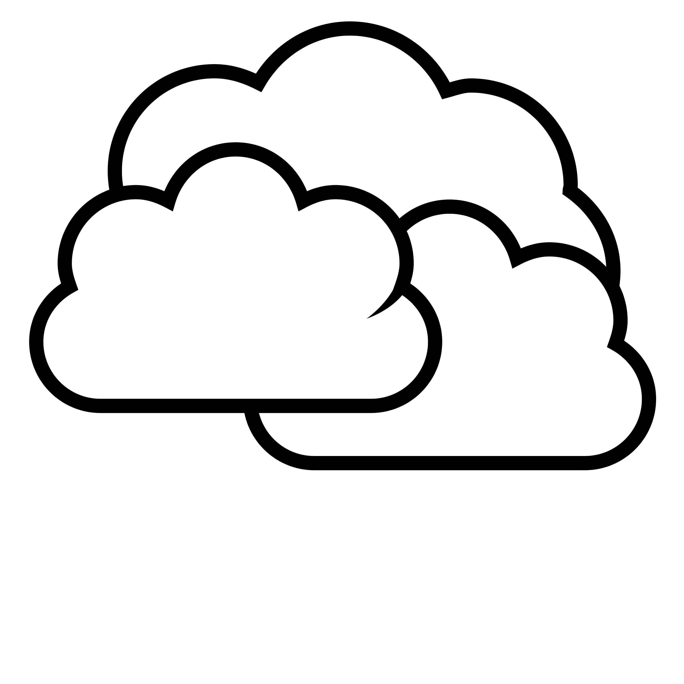 Partly Cloudy Clipart Black And White-partly cloudy clipart black and white-13