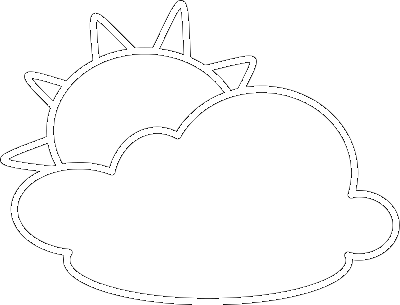Partly Cloudy Clipart Black And White Cl-Partly Cloudy Clipart Black And White Clipart Panda Free Clipart-15