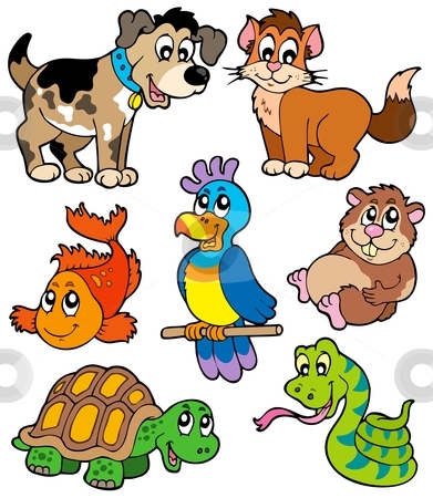 Pets Clipart Image Cute Carto