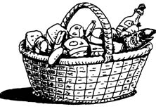 Picnic Basket Clip Art Black ... Picture-Picnic Basket Clip Art Black ... Picture-19