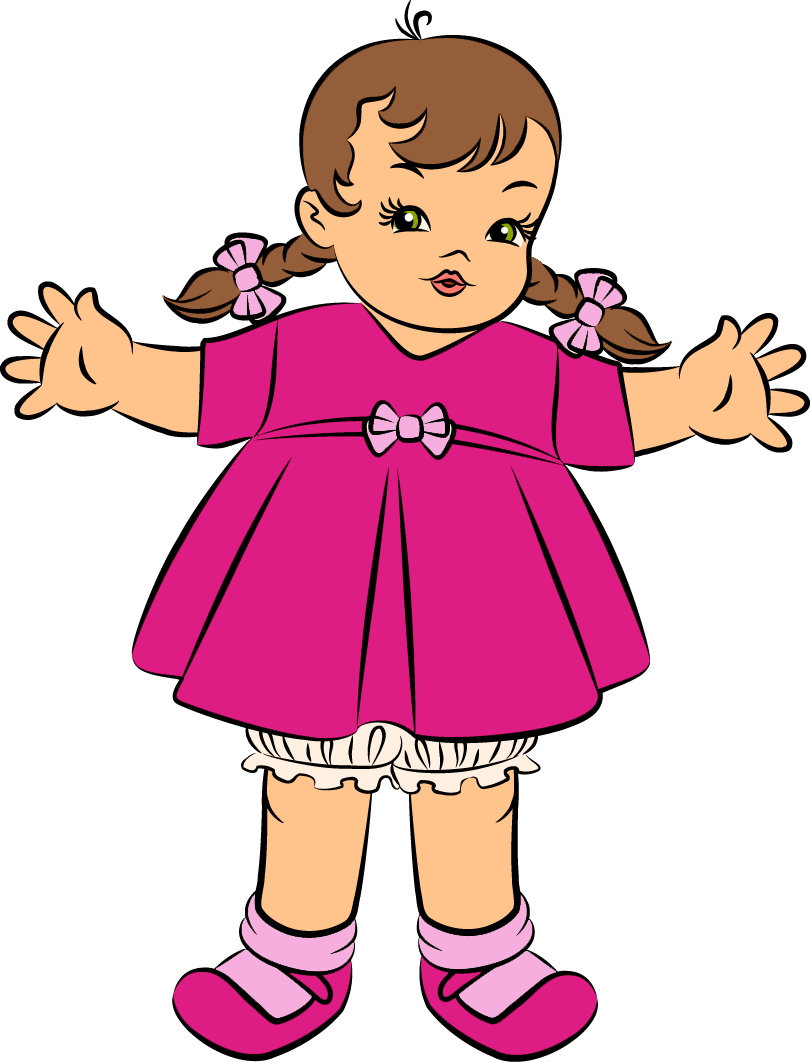 Pink Baby Doll Clipart-Pink Baby Doll Clipart-15