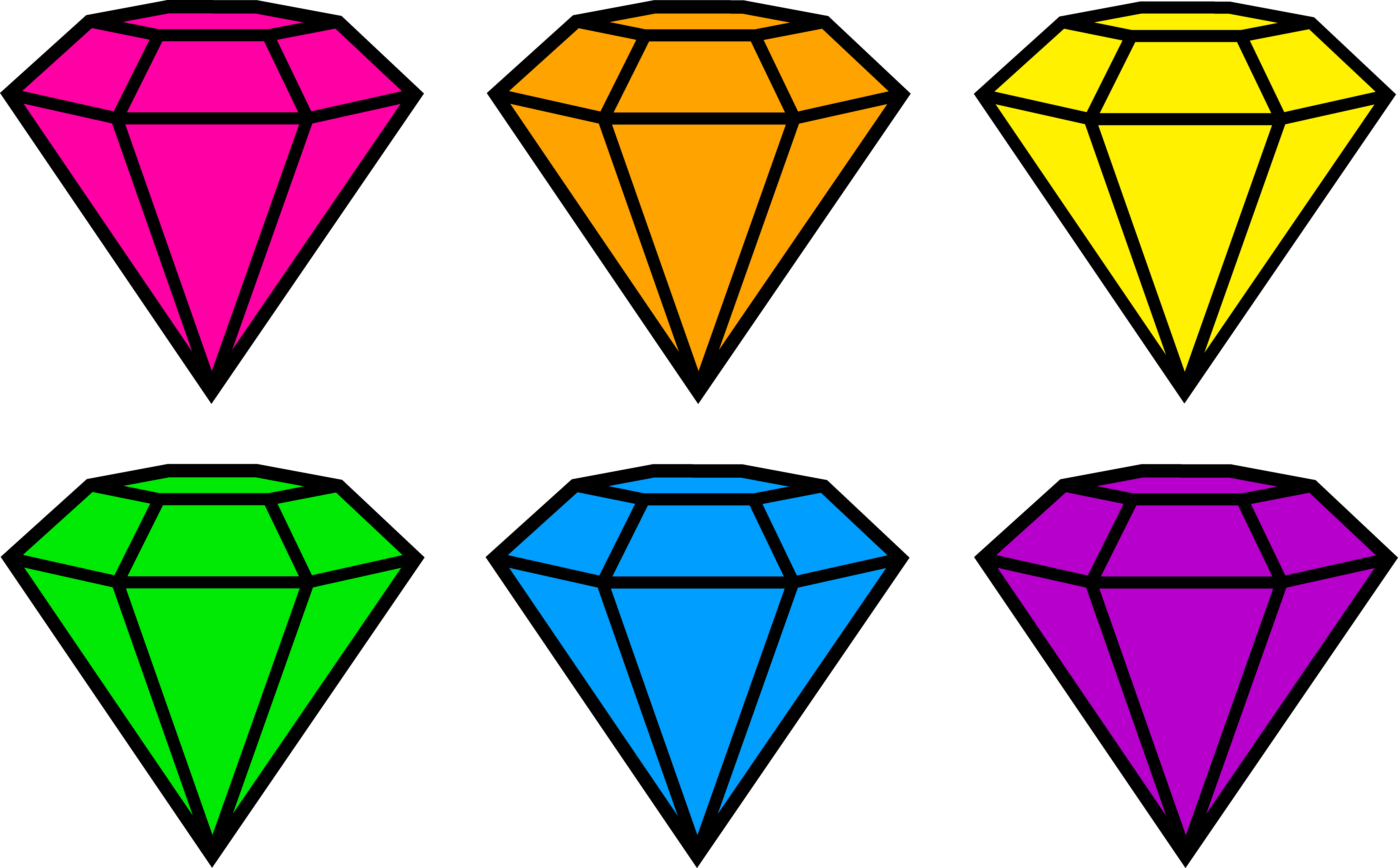 Pink Diamond Clip Art-Pink diamond clip art-16