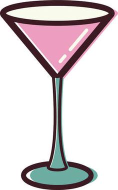 Pink Martini Glass Clipart - Free Clip A-Pink Martini Glass Clipart - Free Clip Art Images-18