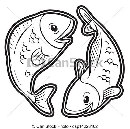 Fish Pisces - Csp14223102-fish pisces - csp14223102-5