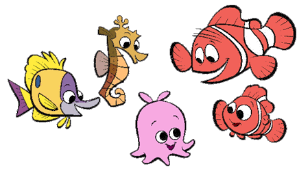 Pixar Finding Nemo Clipart .-Pixar finding nemo clipart .-10