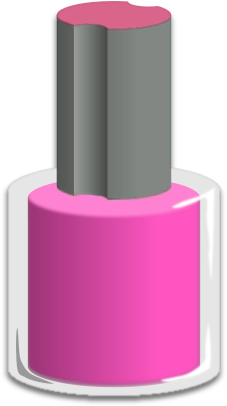 Polish Nail Polish Bottle Pink A Public -Polish Nail Polish Bottle Pink A Public Domain Png Image-15
