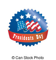... Presidents Day - A Red And Blue Roun-... presidents day - a red and blue round icon for presidents... presidents day Clipartby ...-9
