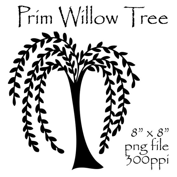 Prim Willow Tree Clipart Primitive Willo-Prim Willow Tree Clipart Primitive Willow Tree Prim Clipart Prim-2