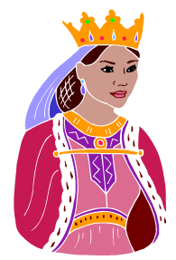 Queen Clipart Black And White-Queen Clipart Black And White-10