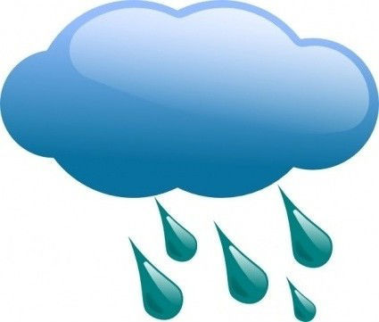 Rainy Cloud - Clipart Library-Rainy Cloud - Clipart library-15
