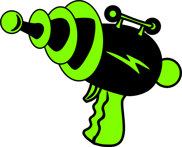 Ray Gun Green And Black No Shadow Clip A-Ray Gun Green And Black No Shadow Clip Art At Clker Com Vector Clip-18