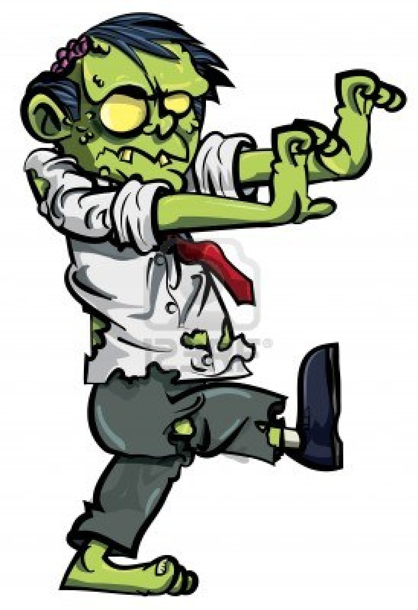 Real Zombie Clipart-Real zombie clipart-6