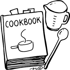 Recipe Book Free Clipart - Recipe Clip Art