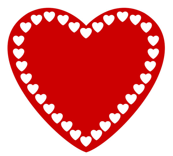 Red Heart Clipart-red heart clipart-7