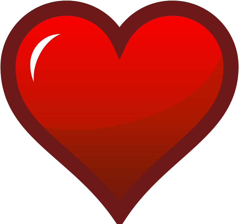 Red Heart Clip Art-Red Heart Clip Art-8