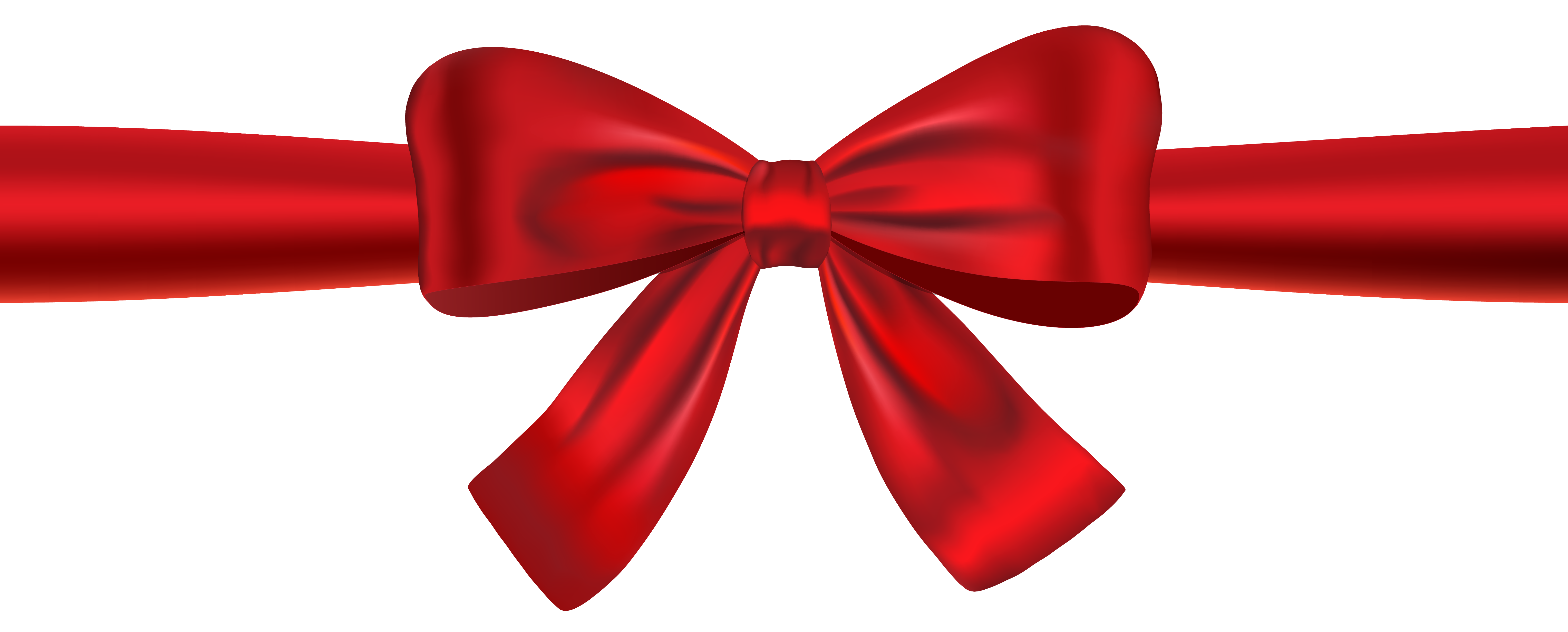 Red Ribbon And Bow Clipart .-Red ribbon and bow clipart .-6