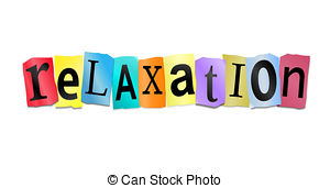 ... Relaxation Concept. - Illustration D-... Relaxation concept. - Illustration depicting cutout printed.-14